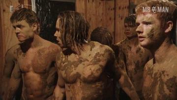 Ben Schnetzer, Danny Flaherty in Goat (2016) Shirtless Bulge Sexy 16212