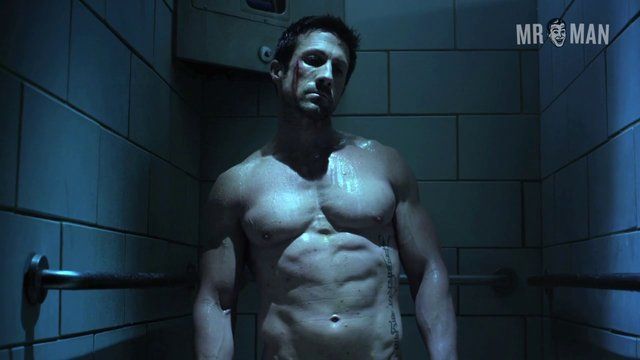 Sexiest Scenes of Jack Stone from Riot. Shirtless, sexy. 12773
