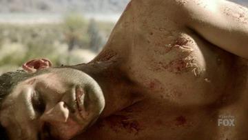 Tom Ellis in Lucifer (2016-2021) Sexy Shirtless Bathing Suit Butt 21689