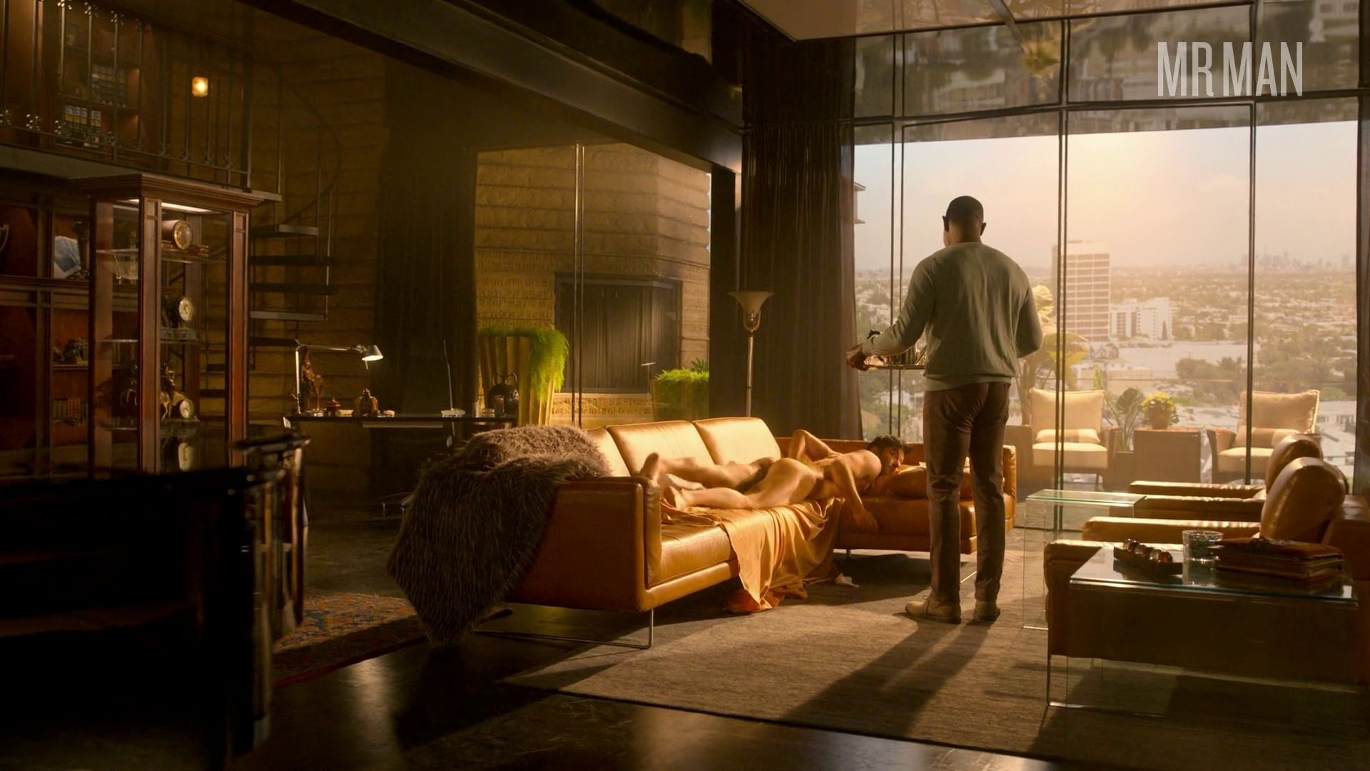 Lucifer Morningstar from Lucifer Naked. Butt, Shirtless, bathing suit, gay. 61553