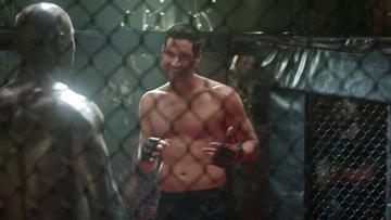 Sexiest Tom Ellis Scene in Lucifer. Shirtless, bathing suit, bulge. 22831