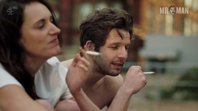 Hottest Damien Molony Scene in Crashing. Sexy, Shirtless, straight. 12794