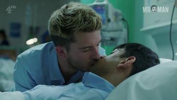 Jonathan Bailey, Amit Shah in Crashing (2016) Gay Sexy Bulge Butt 12982