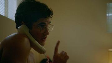 Darren Criss in American Crime Story (2016-2018) Sexy Shirtless Bathing Suit Bulge 23467