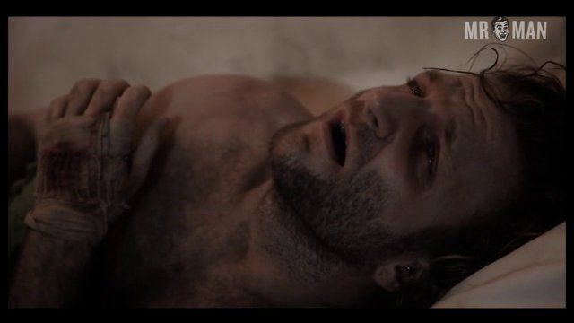 Brock Madson Naked in Red Krokodil. Balls, Penis, Shirtless, butt, sexy. 12937