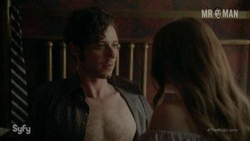 Hale Appleman, Jai Rodriguez in The Magicians (2015-2020) Gay Sexy Shirtless Butt Gay 18529