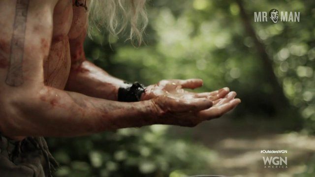 Sexiest David Morse Scene in Outsiders. Shirtless, sexy, underwear. 18913