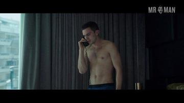 Nicholas Hoult in Kill Your Friends (2015) Sexy Shirtless Underwear Bathing Suit Bulge 13286