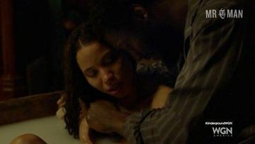 Aldis Hodge in Underground (2016-2017) Sexy Shirtless Straight Butt Sexy 14186