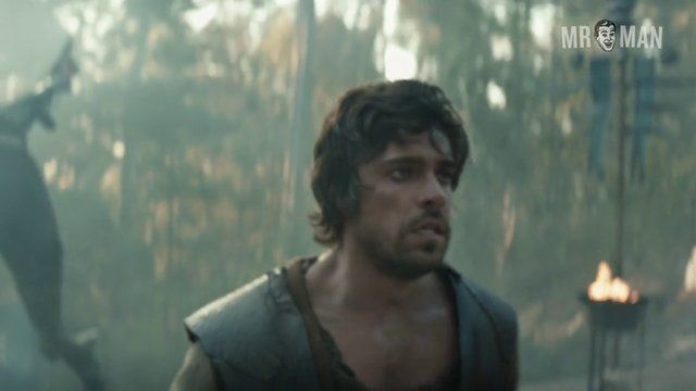 Of Kings and Prophets's Sexiest Scenes with Garth Collins. Shirtless, sexy. 14730