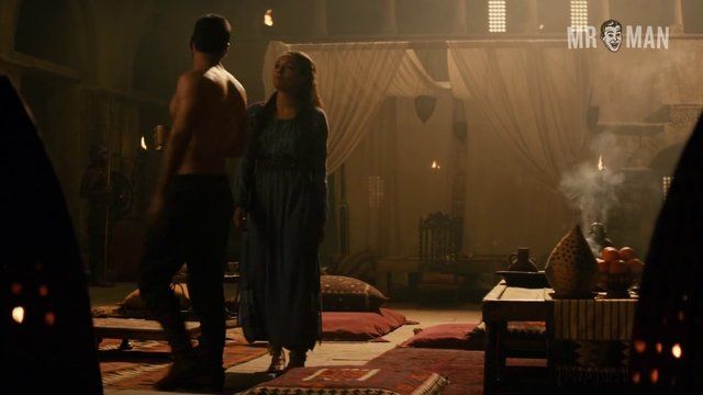 Of Kings and Prophets's Sexiest Scenes with Haaz Sleiman. Sexy, Shirtless, straight. 14760