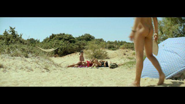 Marcus Collen Nude in Suntan. Penis, Balls, Butt, Shirtless, Thong, bathing suit, bulge. 13540