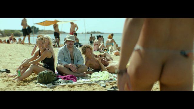 Marcus Collen Nude in Suntan. Balls, Butt, Penis, Shirtless. 20230
