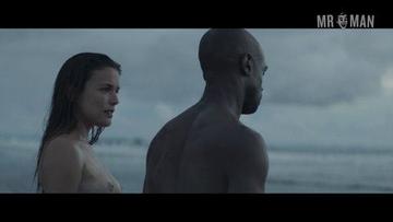 Djédjé Apali Naked as Iniko. Butt, penis, shirtless. 13773