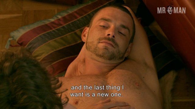 Andre Schneider Naked in Alex and Leo. Gay, Sexy, Shirtless, Butt. 13903