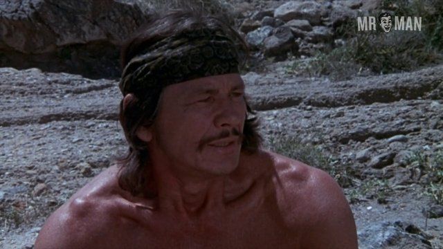 Chato's Land's Sexiest Scenes with Charles Bronson. Shirtless, Sexy, underwear. 13974