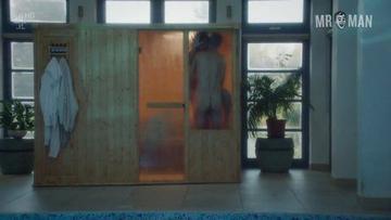 Angus Wright in Flowers (2016-2018) Butt Shirtless Straight Bathing Suit Butt 14000