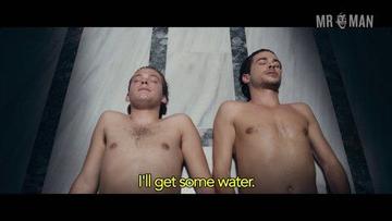 Sexiest Cem Akkanat Scene in Mixed Kebab. Gay, Sexy, Shirtless, butt. 14353