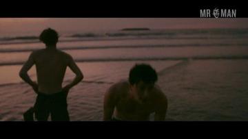 Finnegan Oldfield Naked in Bang Gang (A Modern Love Story). Butt, Shirtless, Balls, bulge, penis. 15019