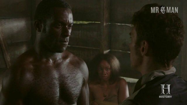 Sexiest Scenes of Marcellus from Roots. Sexy, Shirtless, Straight. 14489