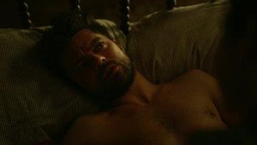 Dominic Cooper in Preacher (2016-2019) Shirtless Underwear Bulge Shirtless 25161
