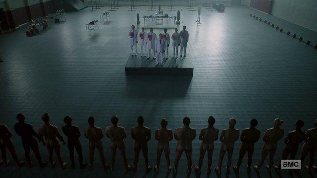 Herr Starr from Preacher Naked. Butt, Shirtless, prosthetic, sexy. 20903