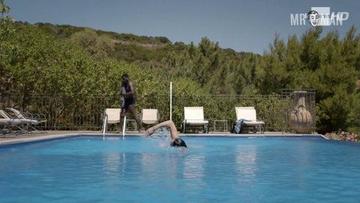 Yann Gael in Duel au soleil (2014-2016) Bathing Suit Bulge Sexy Shirtless Bathing Suit Bulge 15105