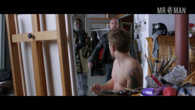 Sexiest Tim Haars Scene in Familieweekend. Sexy, Shirtless. 15199