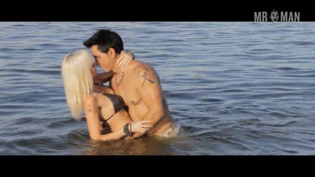 Sexiest Bobby Kerecz Scene in Shark Exorcist. Bathing Suit, Sexy, Shirtless, Straight. 15259