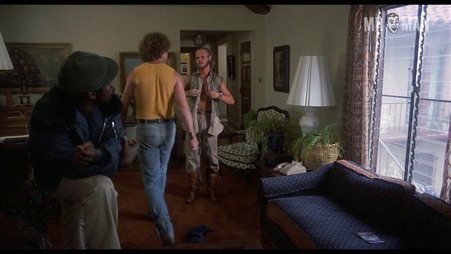 Nirvana (as Thomas Duffy) from Death Wish 2 Naked. Butt, Straight, Shirtless. 15347