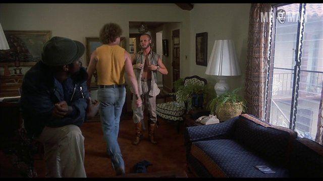 Thomas F. Duffy, Laurence Fishburne in Death Wish 2 (1981) Butt Straight Shirtless Butt Shirtless 15347