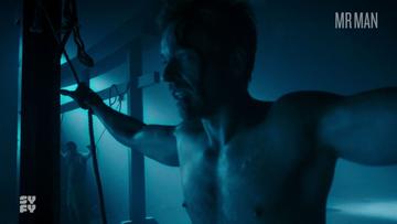 Jonathan Scarfe in Van Helsing (2016-2018) Sexy Shirtless Sexy Shirtless 27389