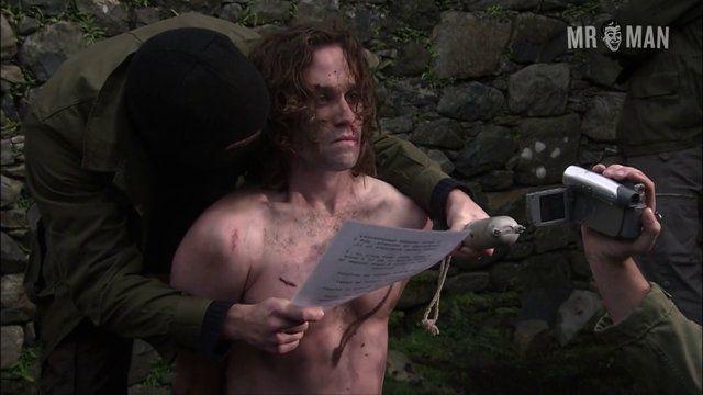 Nick Ashdon in Blooded (2011) Shirtless Shirtless Underwear 15742