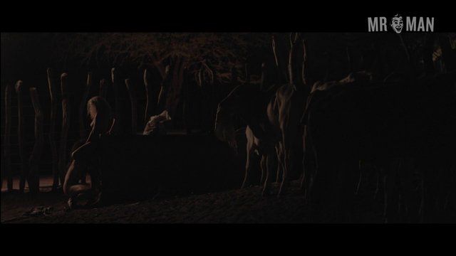 Vinícius de Oliveira Naked in Neon Bull. Butt, Shirtless, Straight. 15967