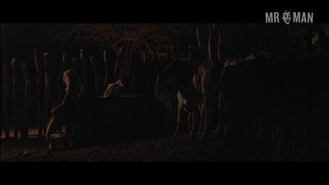 Vinícius de Oliveira Naked in Neon Bull. Butt, Shirtless, Straight. 15967