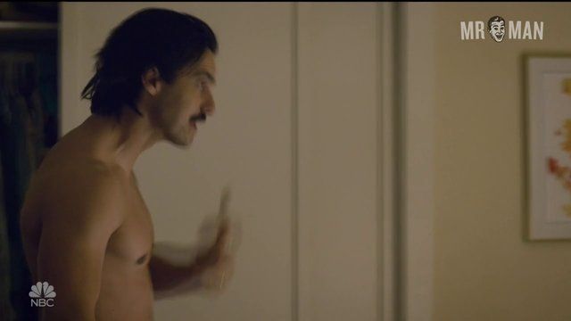 Sexiest Milo Ventimiglia Scene in This Is Us. Shirtless, bulge, butt. 17263