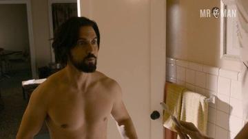 Milo Ventimiglia in This Is Us (2016-2022) Shirtless Underwear Bulge Butt 18367