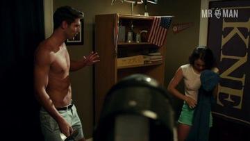 Sexiest Scenes of AJ Chesterfield from Total Frat Movie. Shirtless. 16259