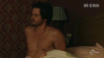 Ian Meadows in The Wrong Girl (2016-2017) Shirtless Bulge Sexy 16293