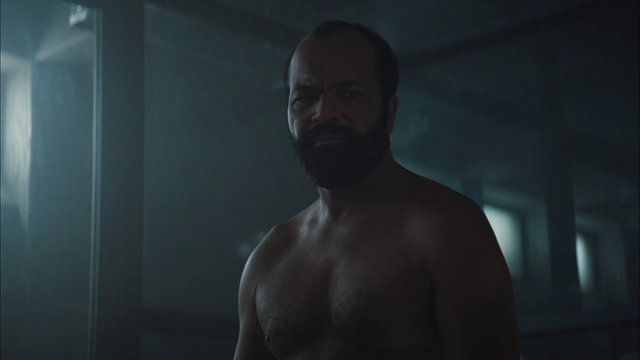 Jeffrey Wright Nude as Bernard Lowe. Butt, Shirtless. 24962