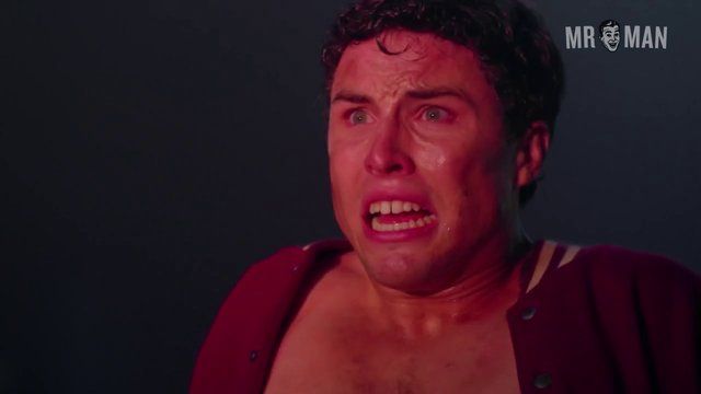Sexiest Scenes of Tyler from Ash vs Evil Dead. Shirtless, Underwear. 16601