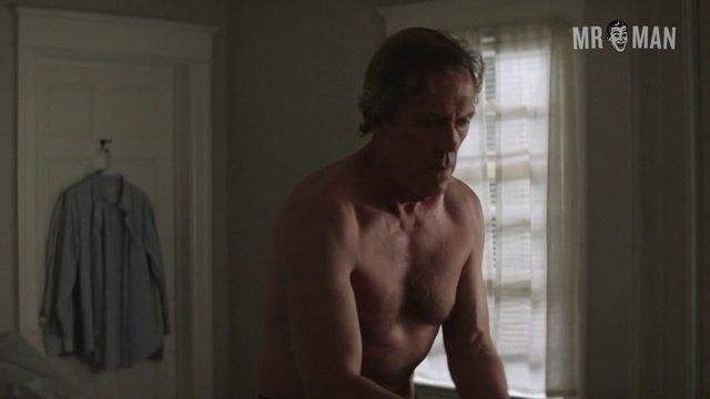 Sexiest Hugh Laurie Scene in Chance. Shirtless, butt, sexy. 16651