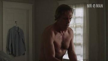 Sexiest Hugh Laurie Scene in Chance. Shirtless, butt, sexy. 16651