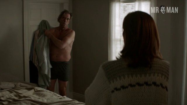 Sexiest Hugh Laurie Scene in Chance. Shirtless, Underwear, butt, sexy. 17083