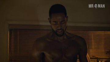 Jay Ellis in Insecure (2016-2021) Sexy Shirtless Straight Butt Sexy 17215