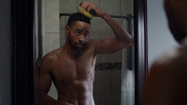Sexiest Jay Ellis Scene in Insecure. Shirtless, butt, sexy. 21079