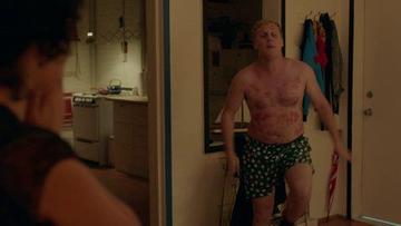 Sexiest John Early Scene in Search Party. Shirtless, bulge, gay. 22525
