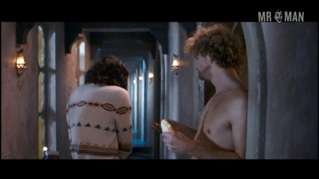 Simon Farnaby Naked in Bunny and the Bull. Balls, Bulge, Butt, Penis, Shirtless, Underwear, sexy. 17227