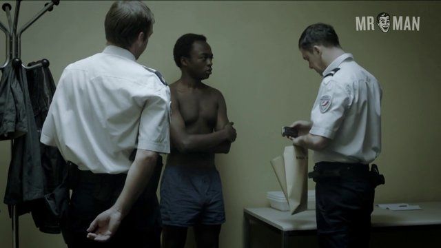 Sexiest Marc Zinga Scene in Spiral. Shirtless. 17455