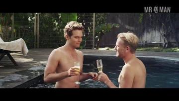 Van Hansis, Craig Robert Young in Kiss Me, Kill Me (2015) Shirtless Butt Bathing Suit Bulge 17294